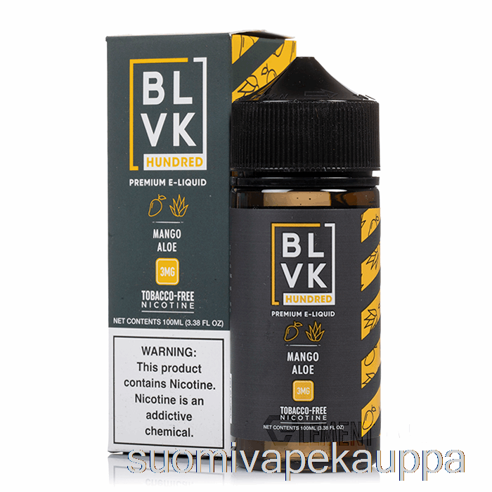 Vape Suomi Mango Aloe - Blvk - 100ml 3mg